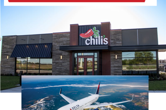 O'Reilly, Chili's, and Delta Air Lines photo