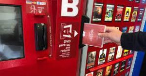Redbox vending kiosk