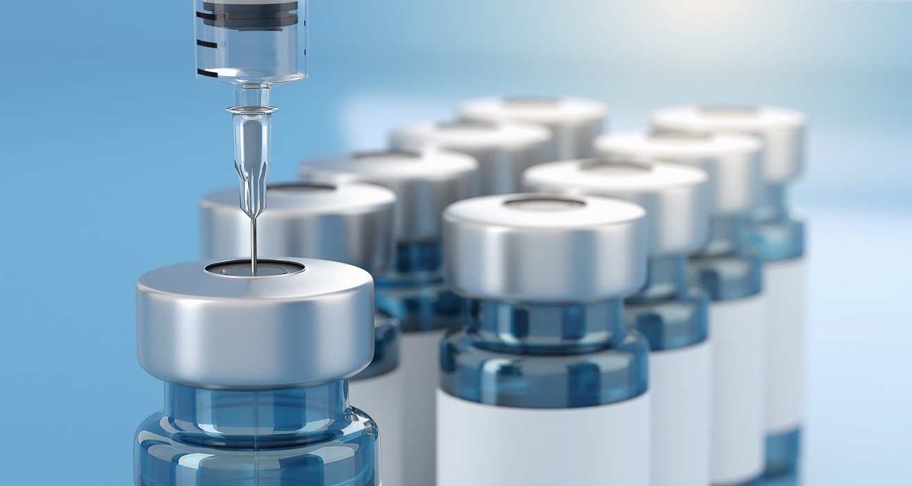 Vials of test Vaccines